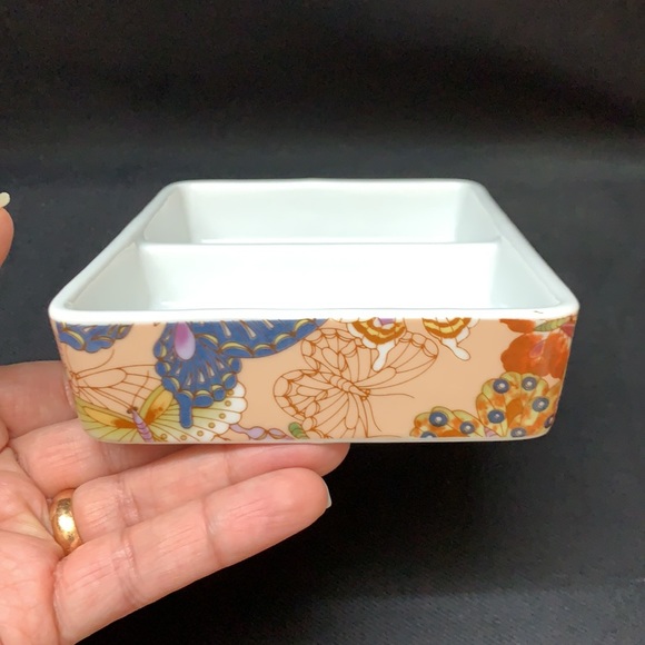 Neiman Marcus porcelain butterfly card case &cards - Picture 8 of 16